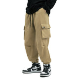 Plain Casual Cargo Pants