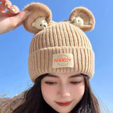 Two Bear Knit Hat