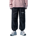 Corduroy Plain Cargo Pants