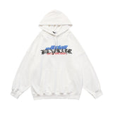 Letter Spider Graphic Hoodie