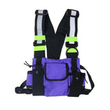 Reflective Shoulder Strap Chest Bag