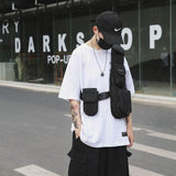 Functional Velcro Shoulder Strap Vest Bag