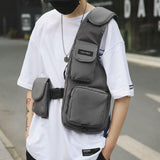 Functional Velcro Shoulder Strap Vest Bag