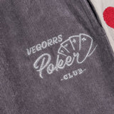 Side Poker Embroidery Shorts