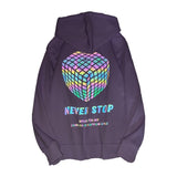 Rubik's Cube Graphic Hoodie