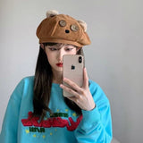 Button Bear Beret