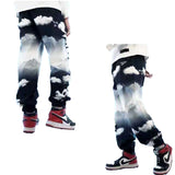 Cloud Letter Cargo Pants