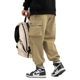 Plain Casual Cargo Pants