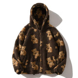 Bear Design Sherpa Coat