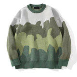 Color Match Wavy Sweater