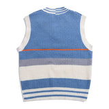 Stripe Graphic Knitted Vest