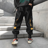 Patchwork Color Techwear Cargo Pants