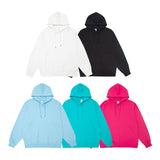 Pure Color Contracted Hoodie