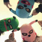 Funny Masked Knitted Hat