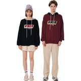 'VOGUE' Letter Graphic Couples Hoodie