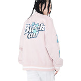 Letter Logo Embroidery Baseball Jacket