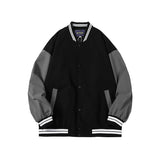 Pure Patchwork Baseball Jacket