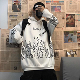 "Flame Print" Hoodie