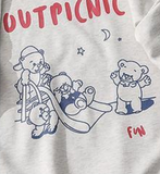 Cartoon Bear Sweatshirt