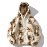 Bear Design Sherpa Coat