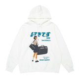 "ºä­¤Ǥ¹" Japanese Girl Graphic Hoodies