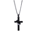 Pcloa Crucifix And Ring Necklace